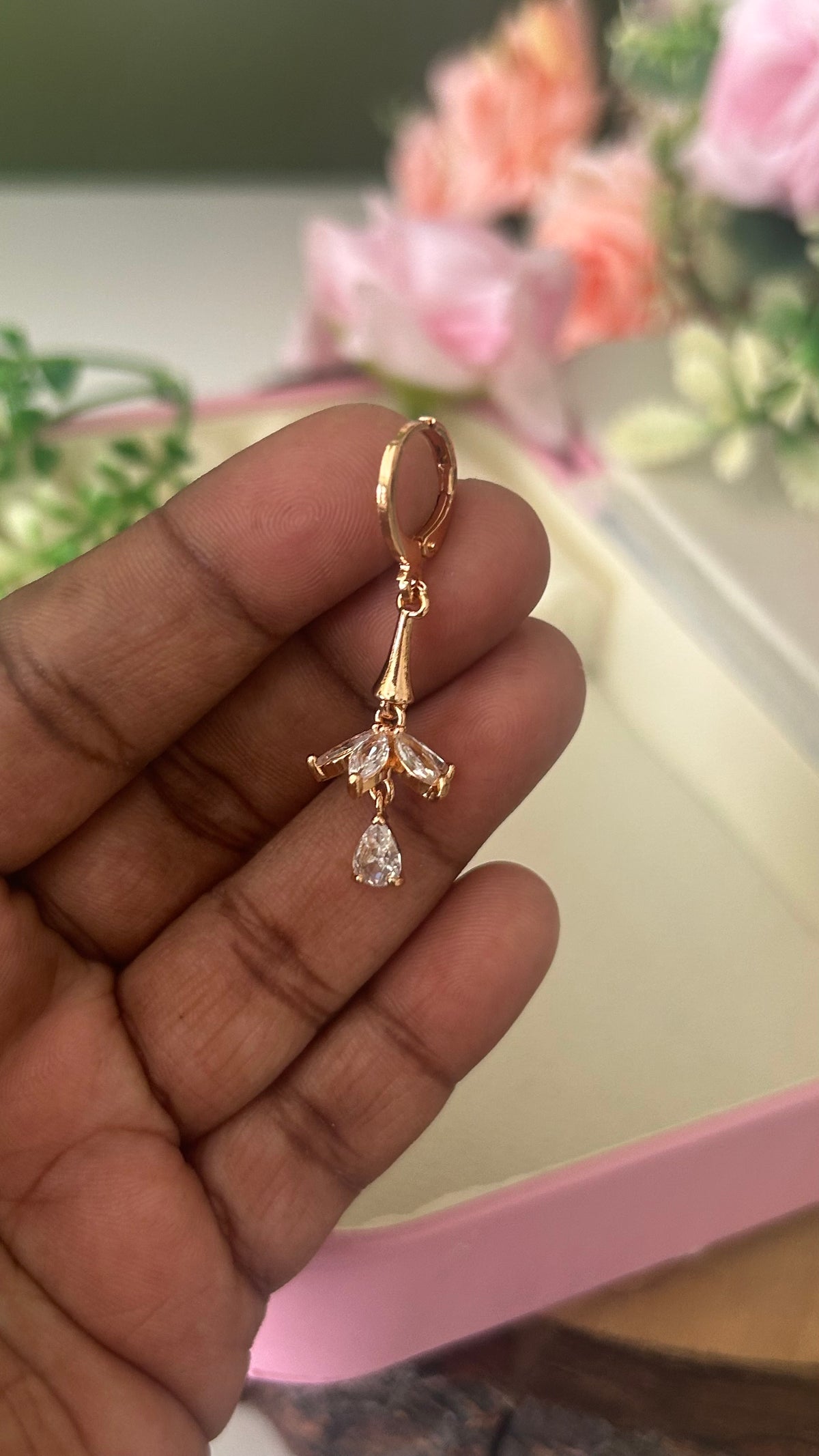 CZ Bali with flowers hanging