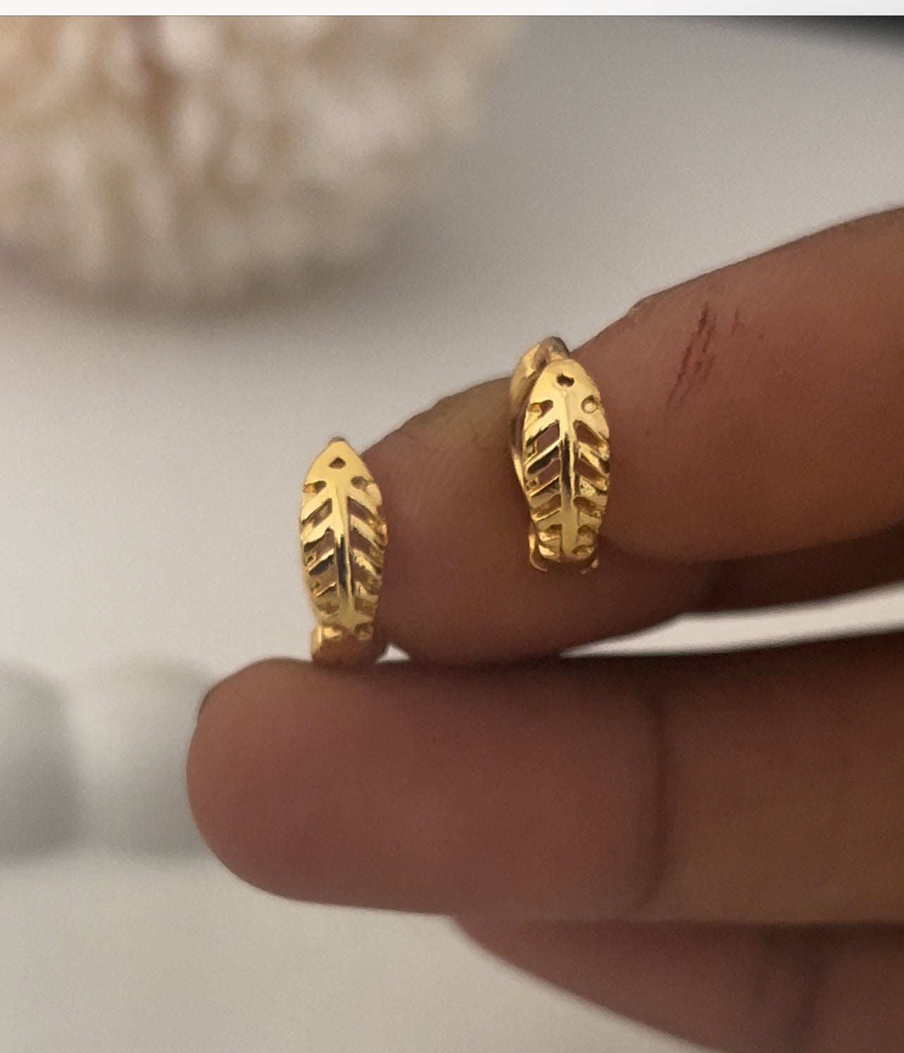 For Daily Wear Small Gold Earrings New Designs Micro Gold Plated