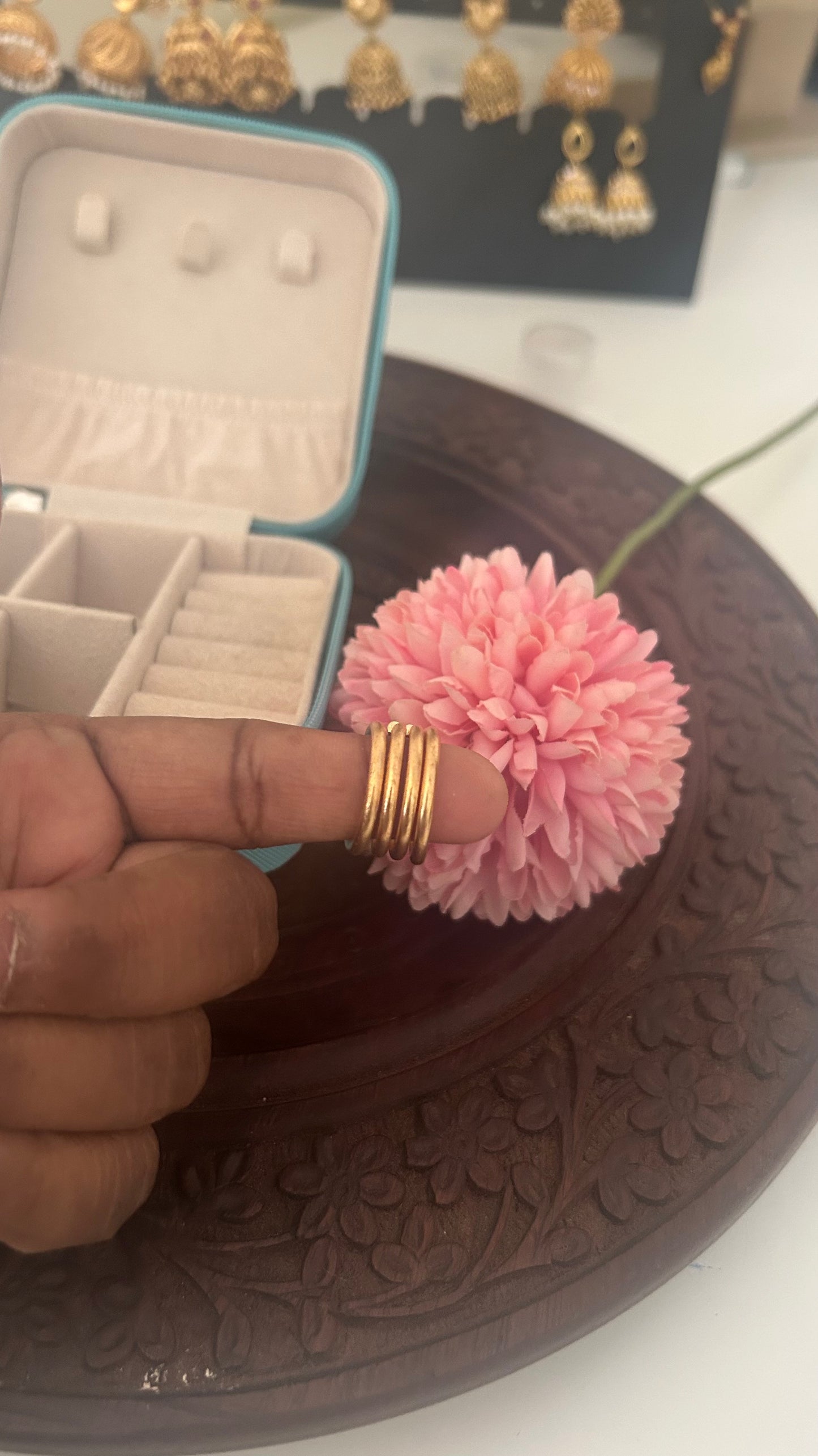 Panchaloham toe rings pack of 4