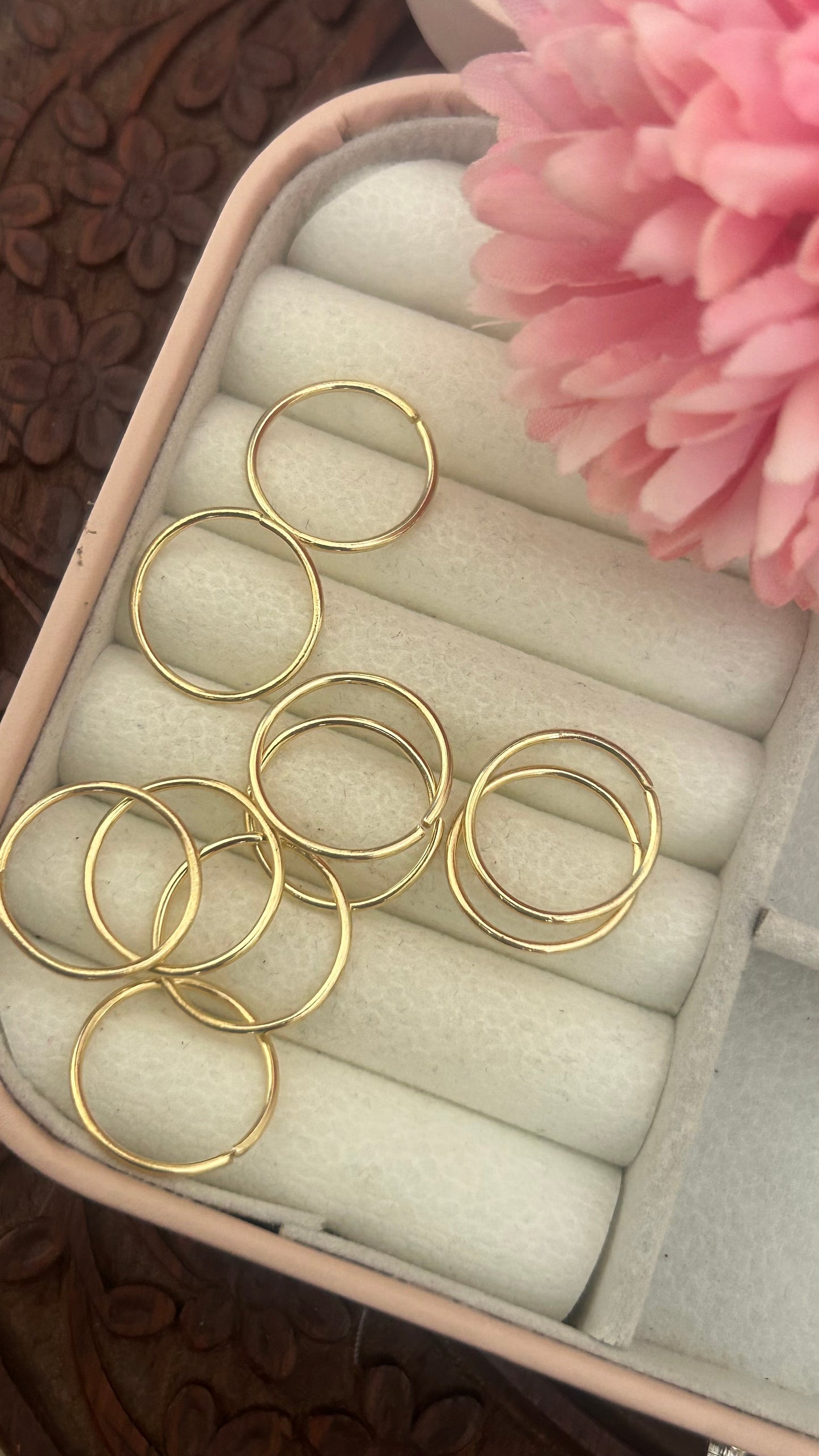 Panchaloham thin toe rings pack of 8