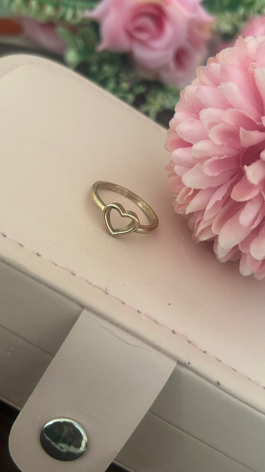 Panchaloham Heart shape ring