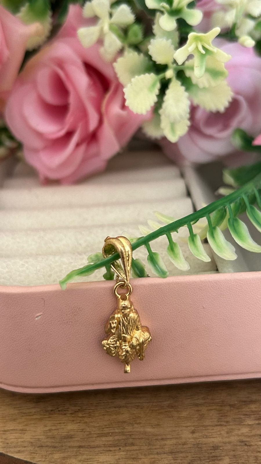 Traditional Panchaloham Sai Baba Murti Pendant – Spiritual Jewelry