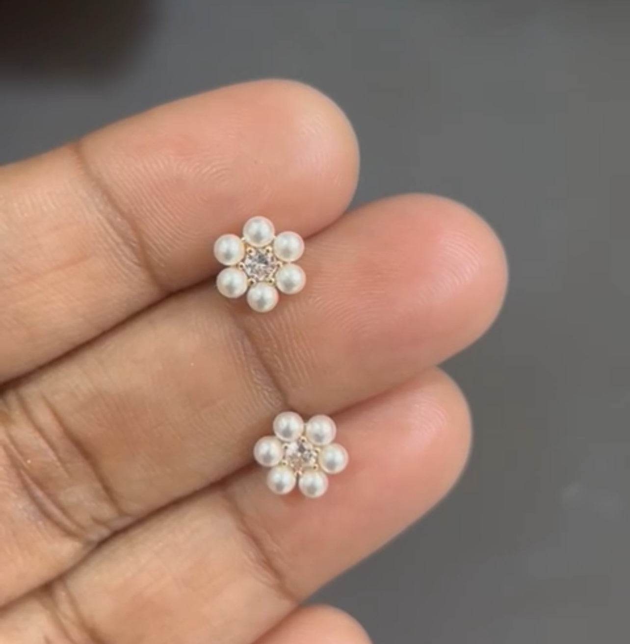 Xuping pearl studs