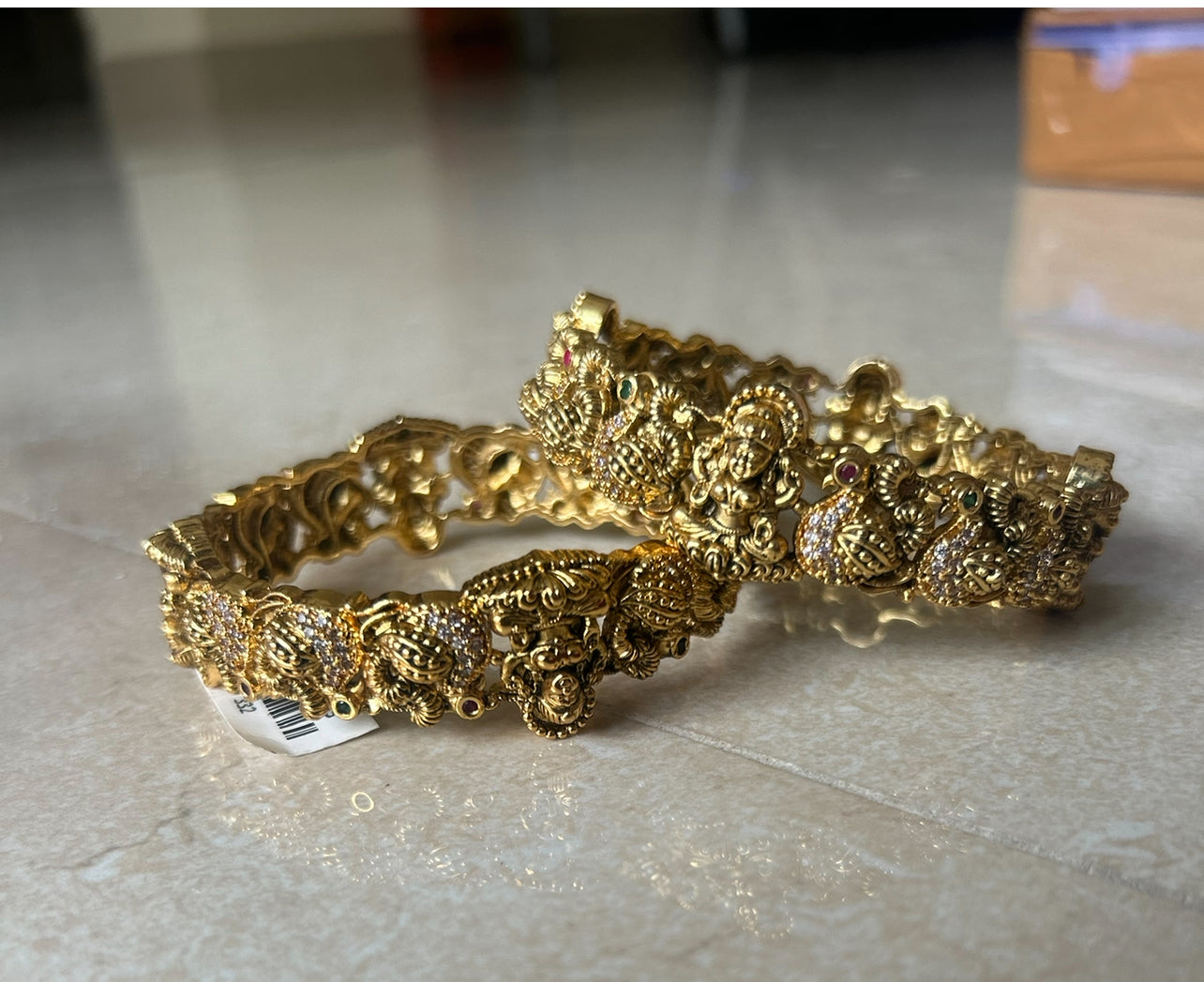 Antique lakshmi devi bangles