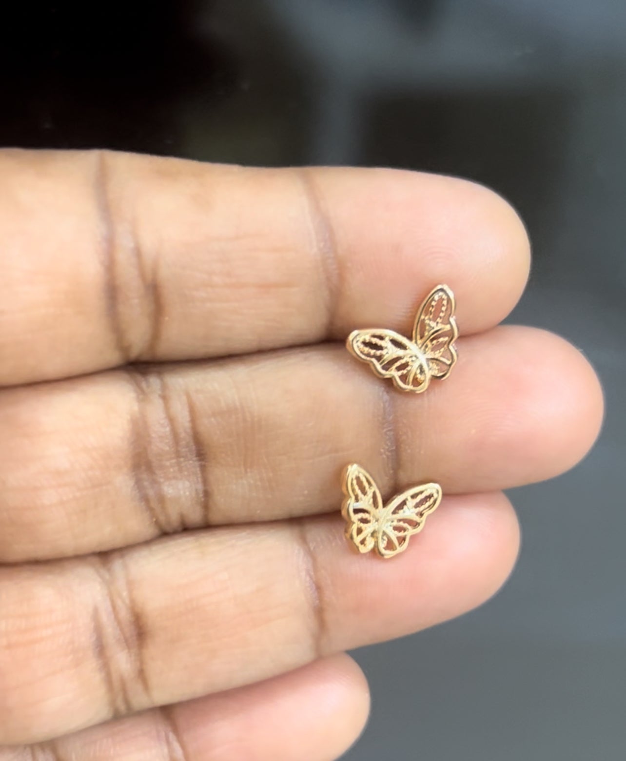 Xuping butterfly stud