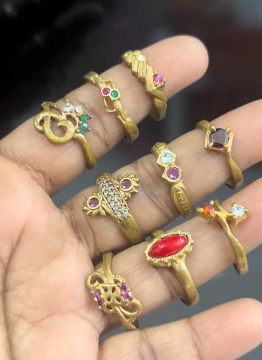 Panchaloham finger rings