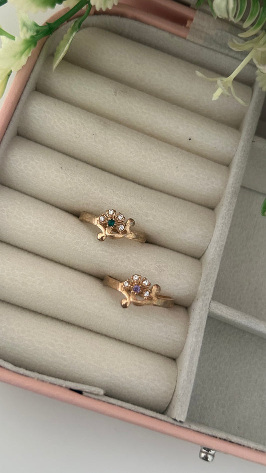 Trinity Blossom Panchaloham Ring