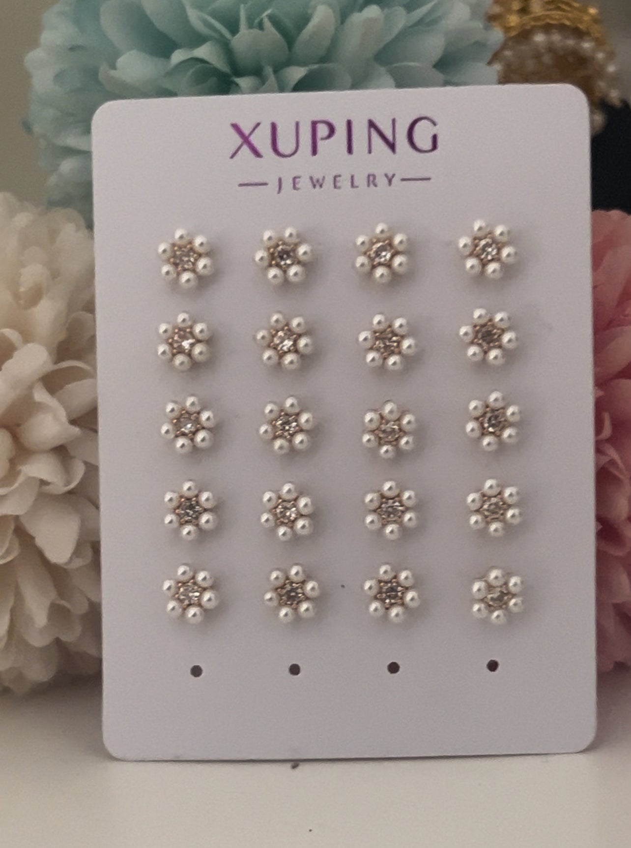Xuping pearl studs