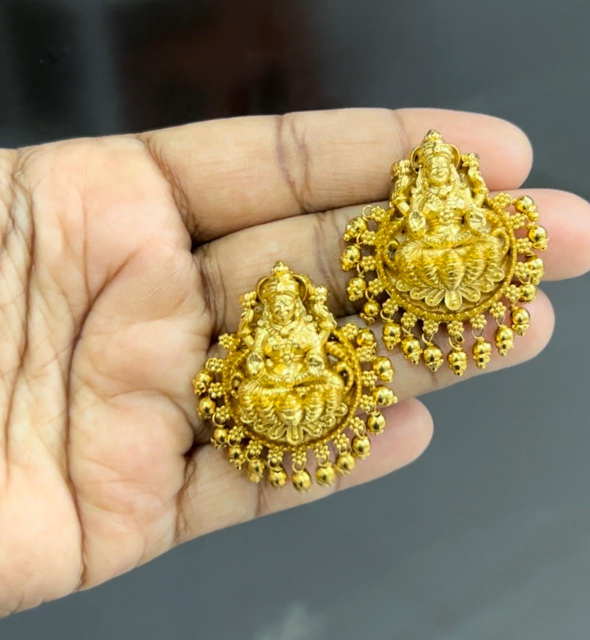 Lakshmi devi store ear tops