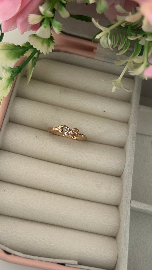 Bloom in Grace 🌸 Panchaloham Ring with a Floral Sparkle