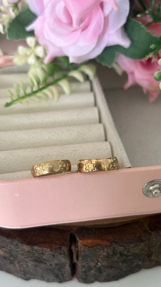 Adjustable Daily Use Panchaloham Toe Rings | Unpolished Traditional Temple Jewellery