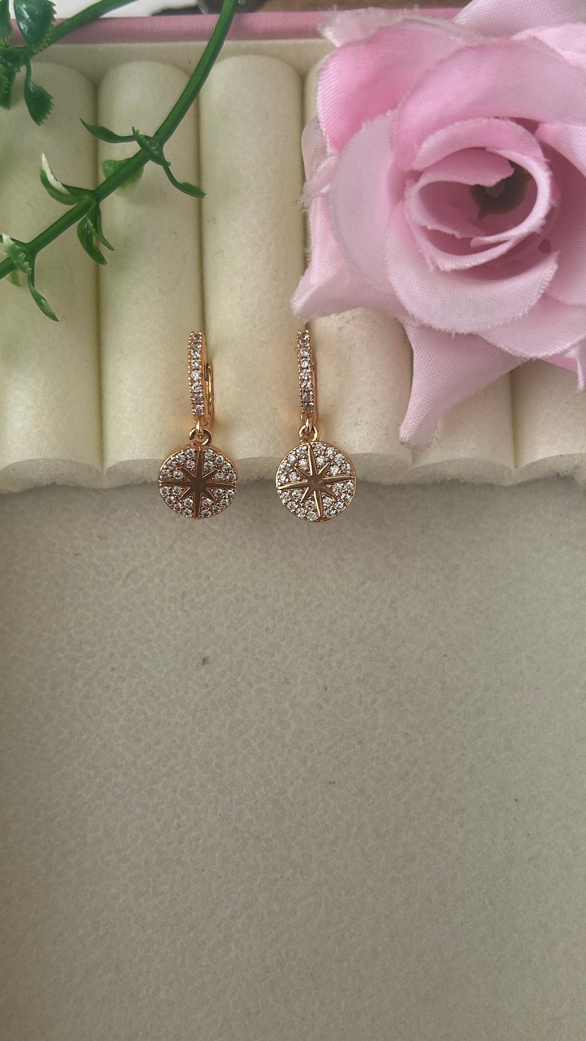 CZ Bali with round shape drops