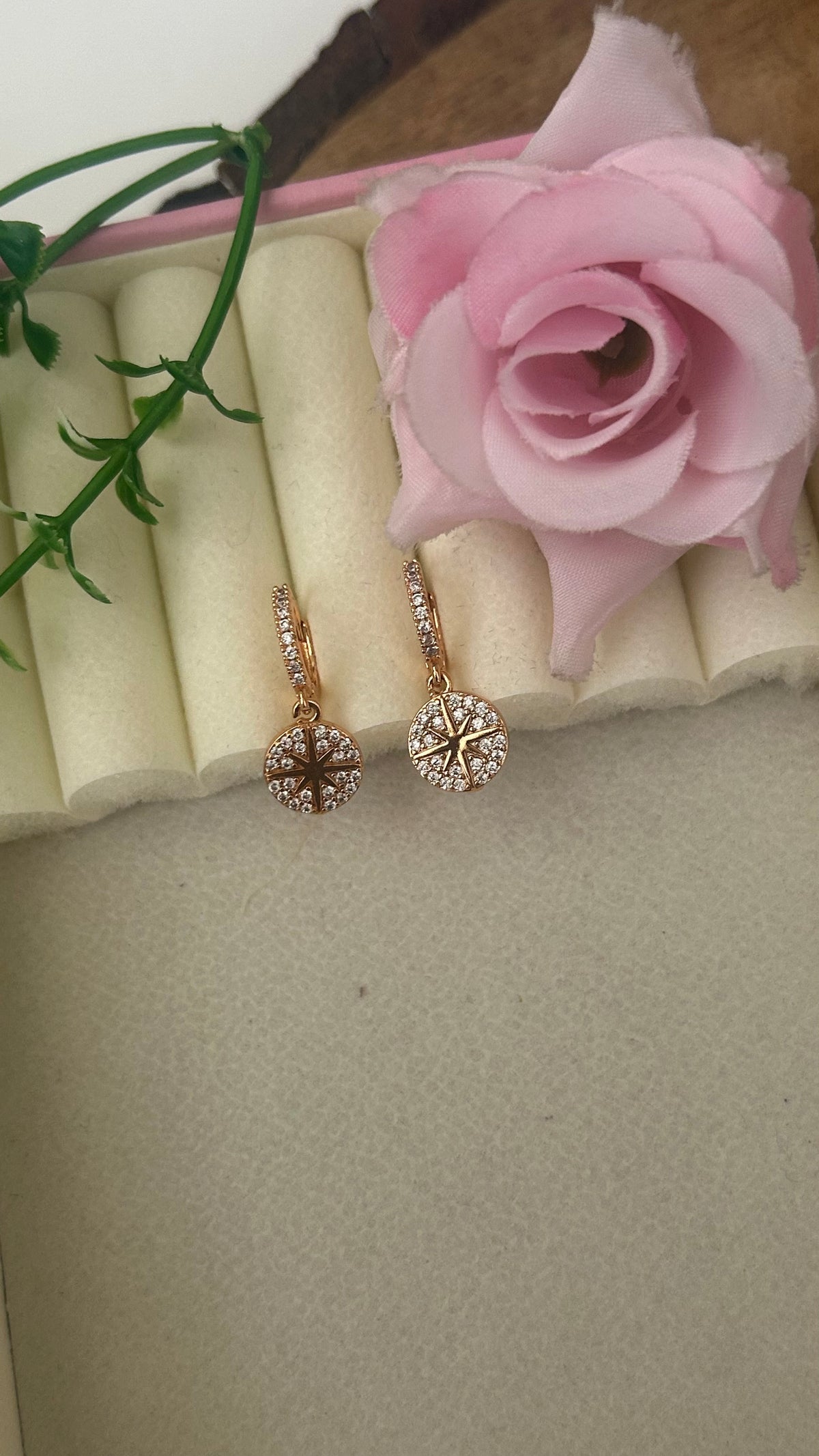 CZ Bali with round shape drops