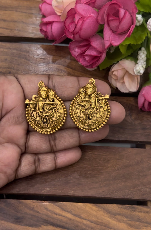 Beautiful Krishna earrings