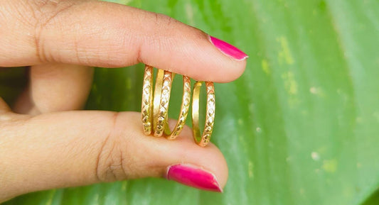 Panchaloham toe rings pack of 4