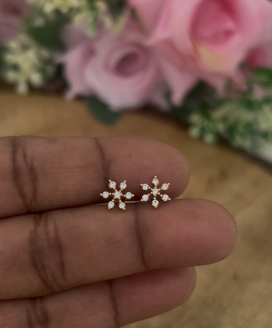 🌸 “Elegant Floral Second Tops”
✨ “Mini Flower Design Studs”