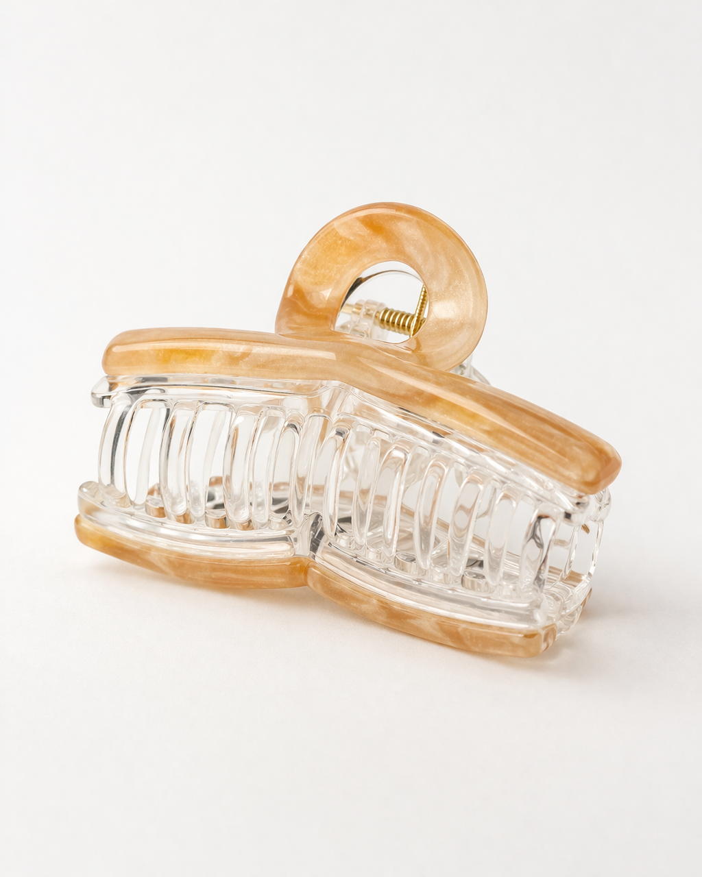 Marble Acrylic Mini Hair Claw Clips– Stylish Multicolor Hair Accessories