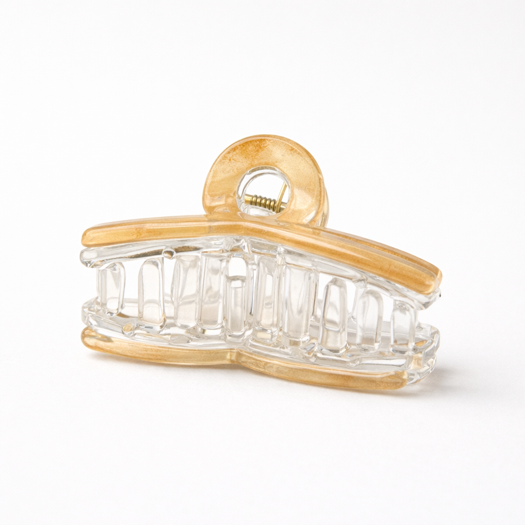 Mixed Acrylic Mini Hair Claw Clips – Cute Everyday Hair Accessories