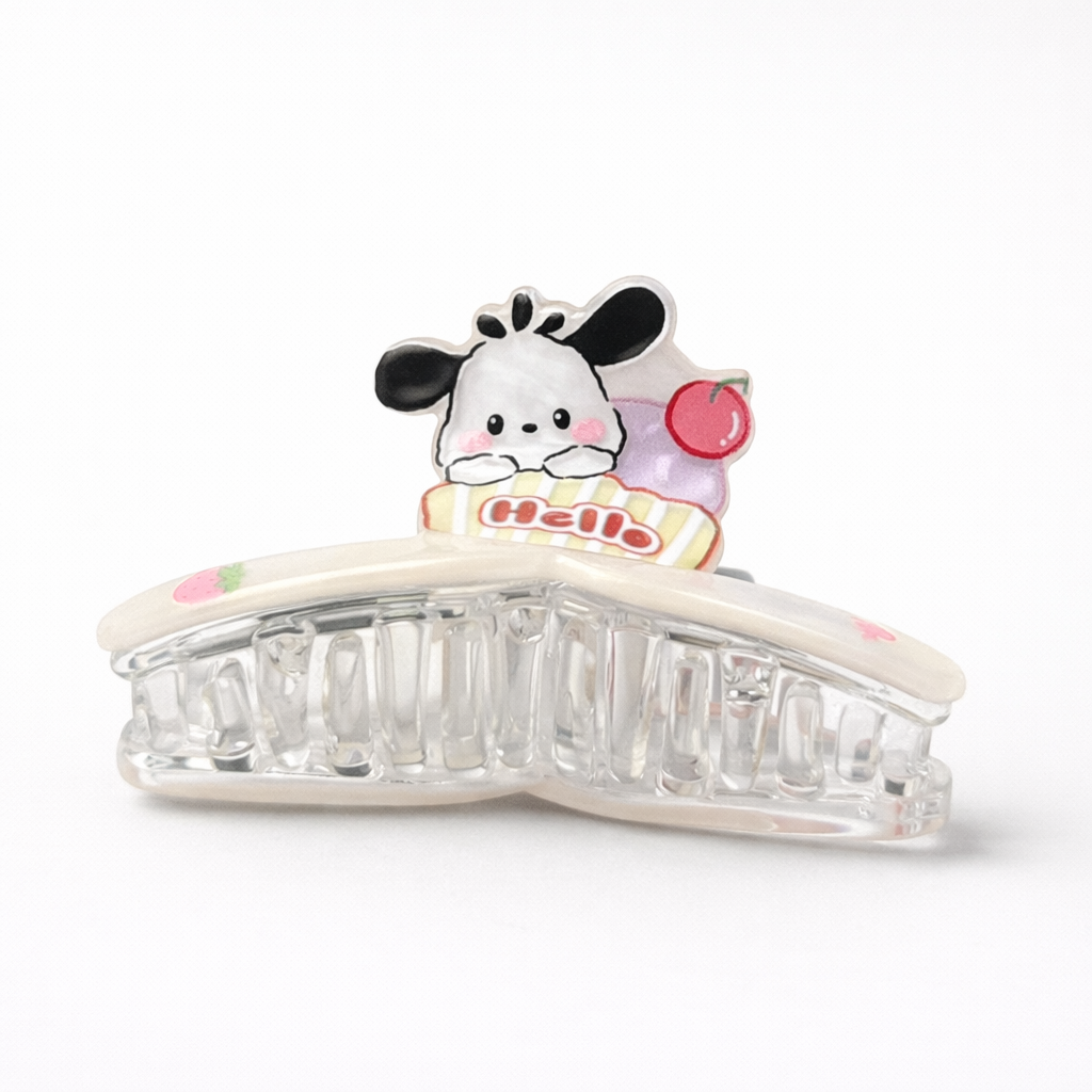 Character Hair Claw Clips for Kids – Stylish Acrylic Hair Accessories