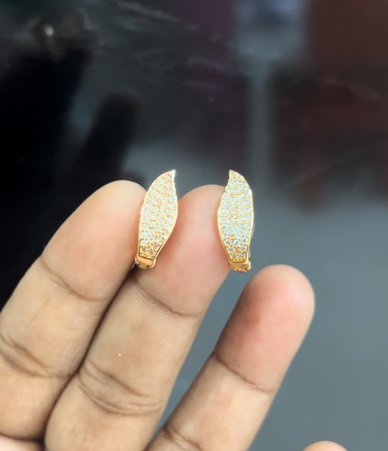 CZ leaf shape Bali