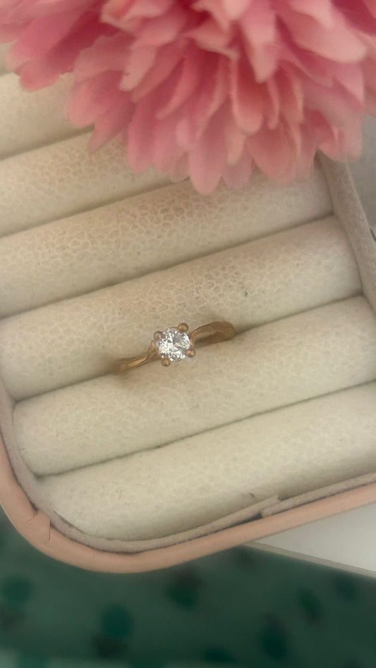 Twist Wave Panchaloha Ring