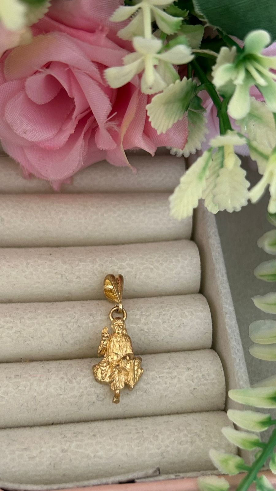 Traditional Panchaloham Sai Baba Murti Pendant – Spiritual Jewelry
