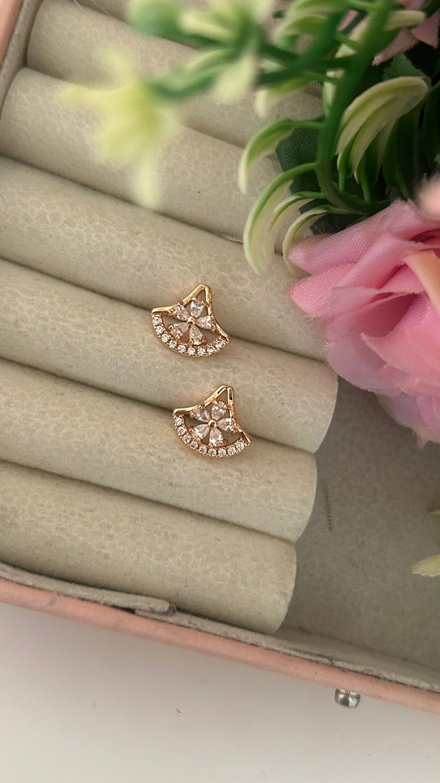 Designer Cat Shape CZ Earrings – Trendy Fashion Jewellery