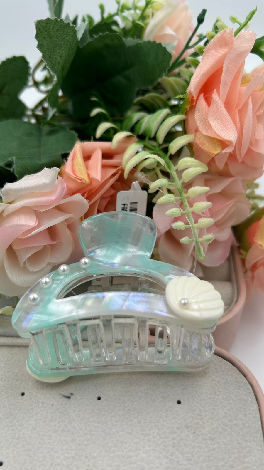 Shell Design Hair Claw Clips – Cute Transparent Hair Accessories