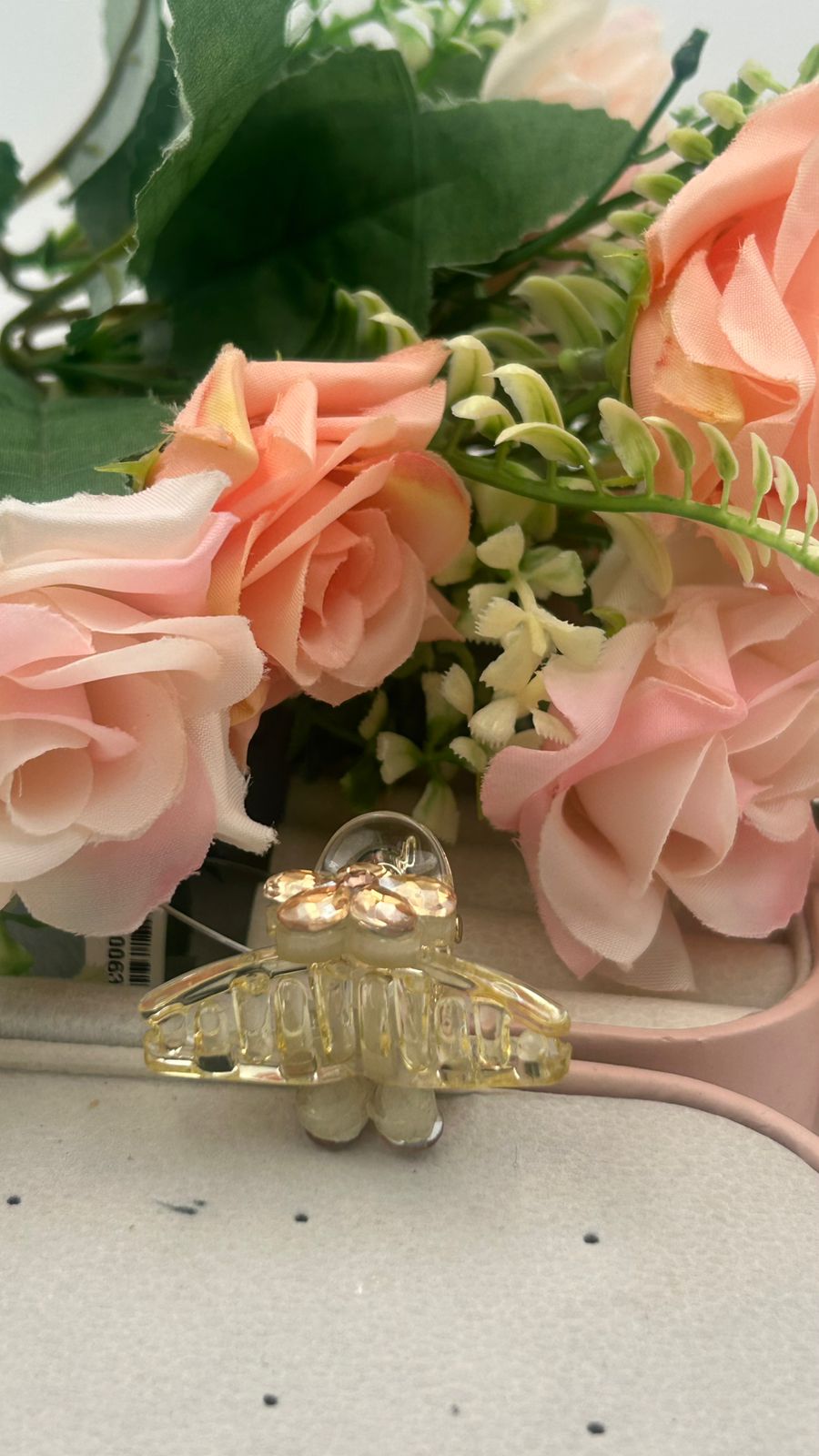 Cute Mini Hair Claw Clips with Rhinestones – Acrylic Hair Accessories