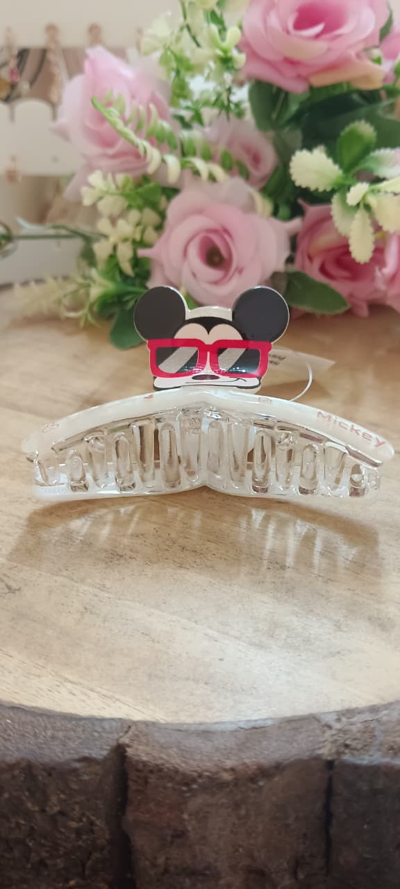 Mickey Minnie Acrylic Hair Clips – Stylish Kids Hair Accessories