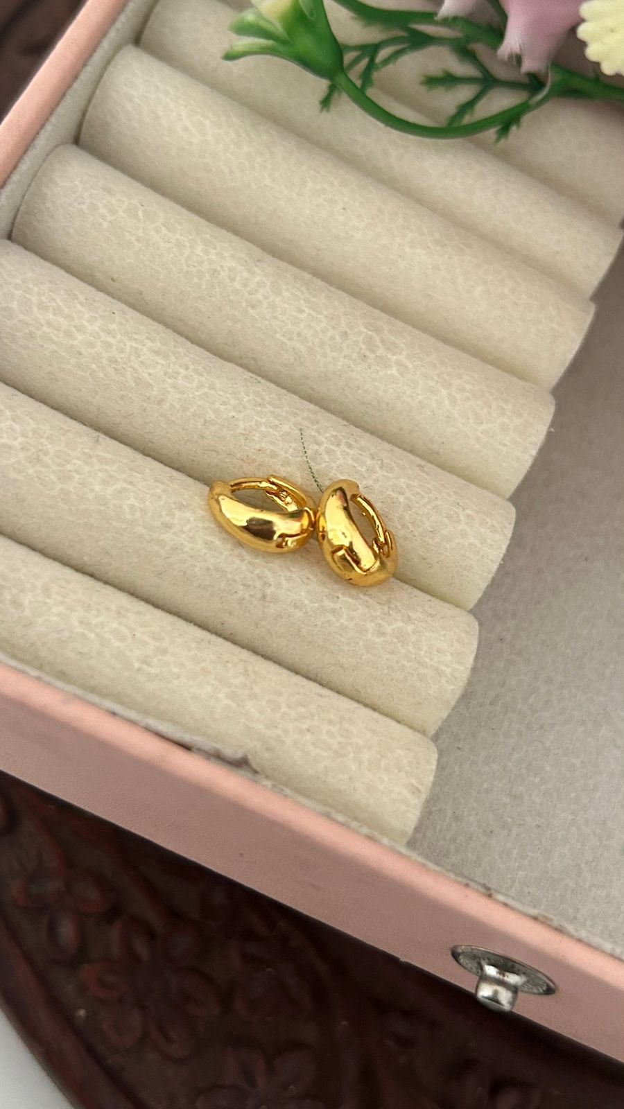 Micro Gold Plated Mini Bali Earrings – Simple Daily Wear Small Hoop Earrings for Women