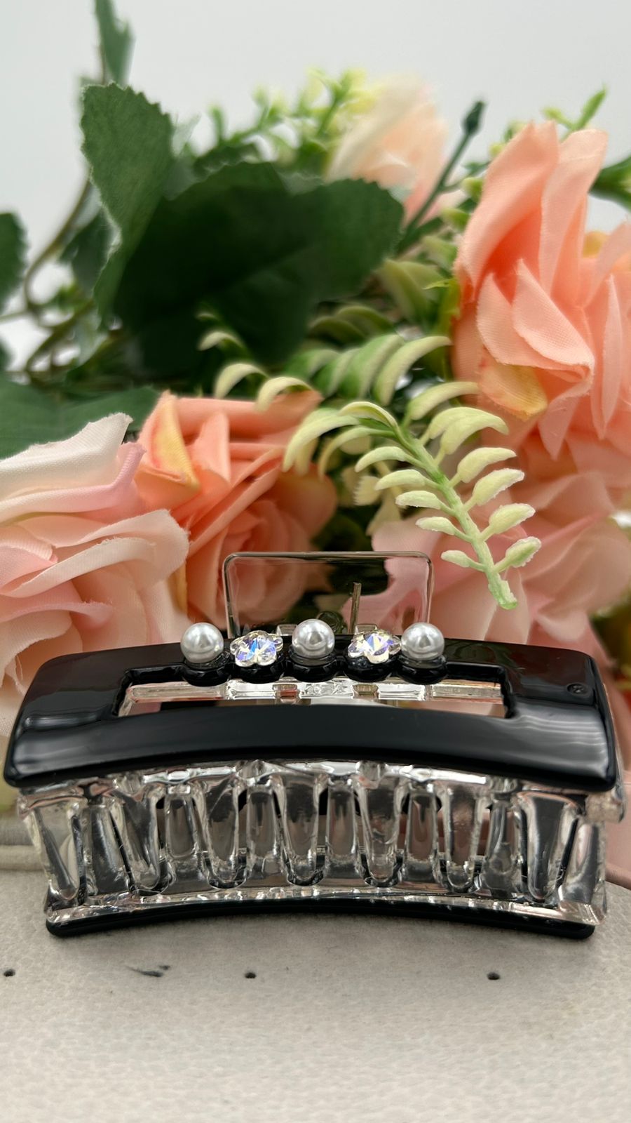 Minimalist Rectangle Hair Clips – Acrylic Hair Accessories for Women