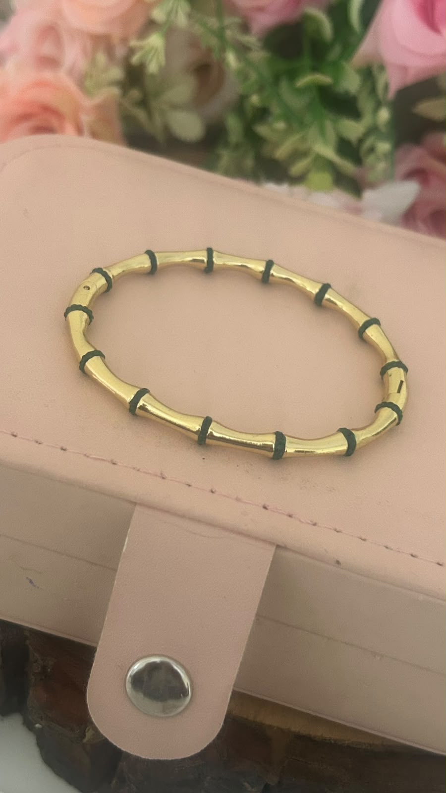 Premium Black Bamboo Bead Bracelet – Stylish Black Nazar Bracelet for Daily Wear