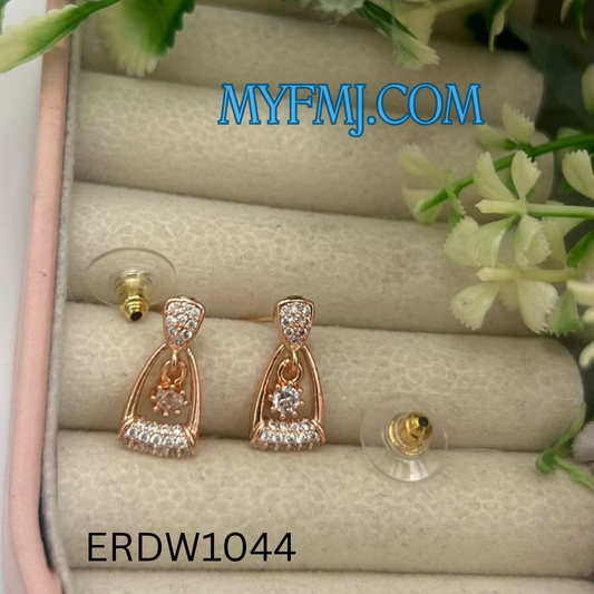 SILVER STONE DROP EARRINGS