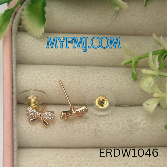 RIBBON DESIGN EARRINGS